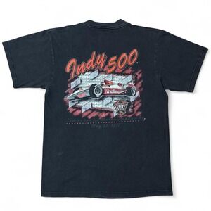 Vintage 1997 Indy 500 Indianopolis Racing Auto T-shirt LARGE Logo 7